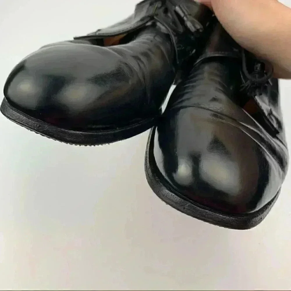 Allen Edmonds Mens Menton size 12 AA black Leather
